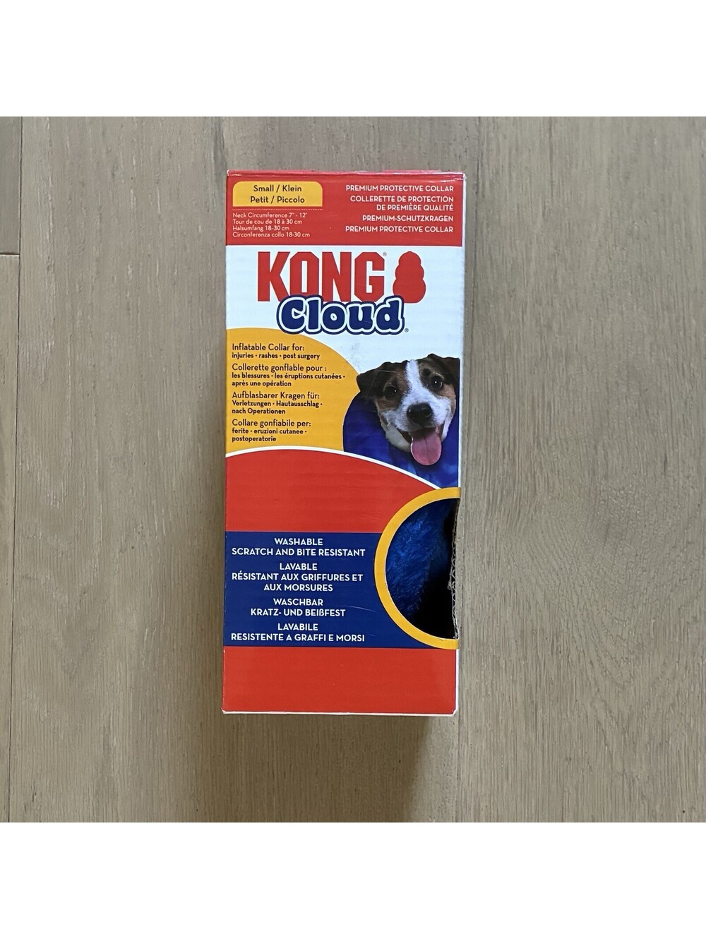 Kong E-Collar Cloud - Inflatable Pet Collar - Small (Neck 7"-12") - NEW / NIB